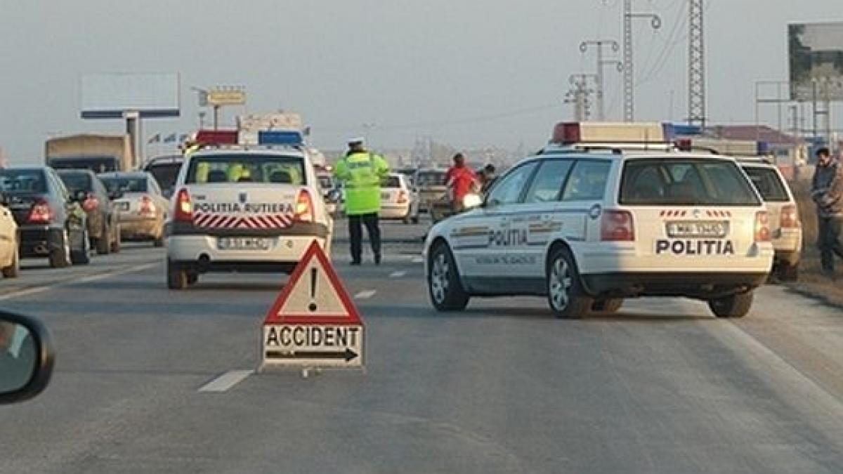 Accident grav pe DN1. Drumul între Ploieşti şi Braşov este BLOCAT