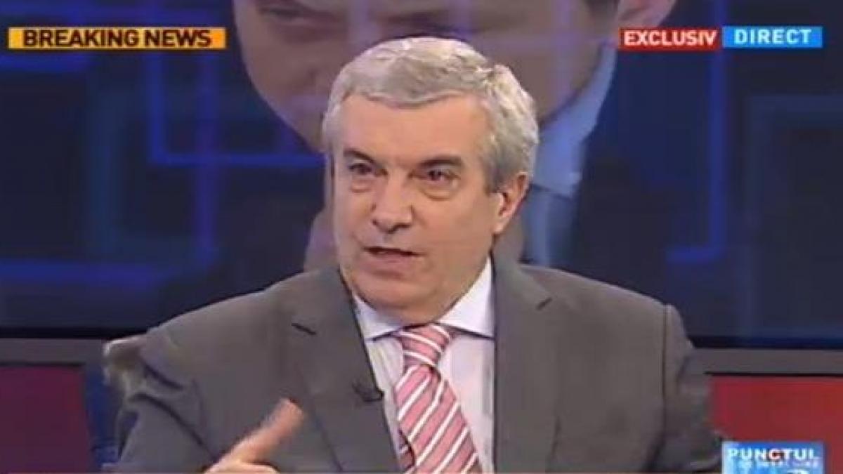 Tăriceanu: Ambiţia mea nu este să rup bucăţi din PNL. Partidul a avut o schimbare gravă de comportament