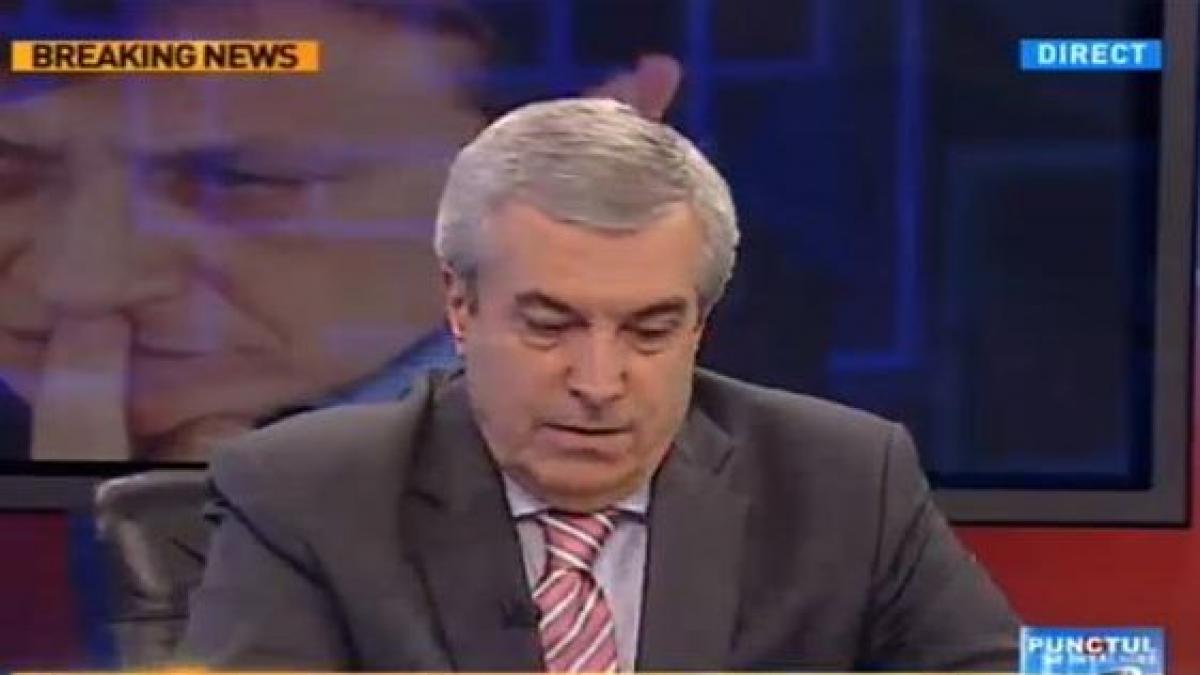 Tăriceanu: Există o criză în regiune şi preşedintele vrea să depună contestaţii la CCR împotriva premierului