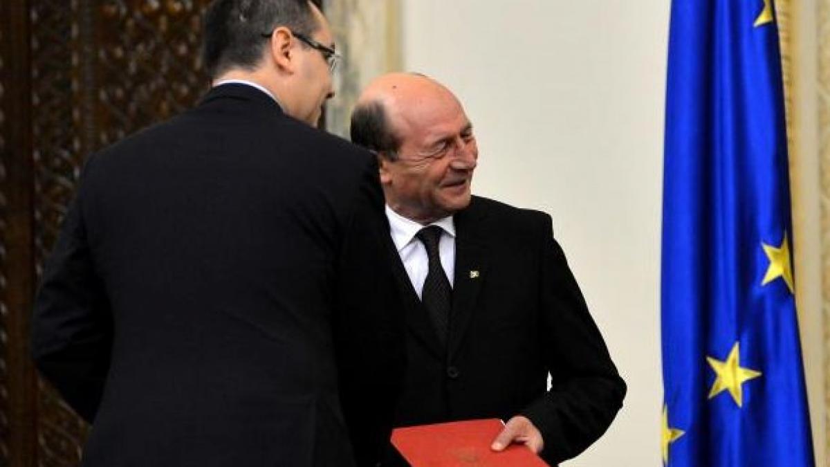 Traian Băsescu: Nu îl mai desemnez din nou pe Ponta premier