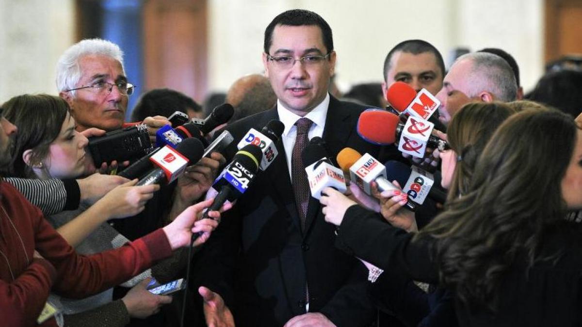 Ponta: După învestire, Guvernul va transmite Parlamentului un program politic actualizat