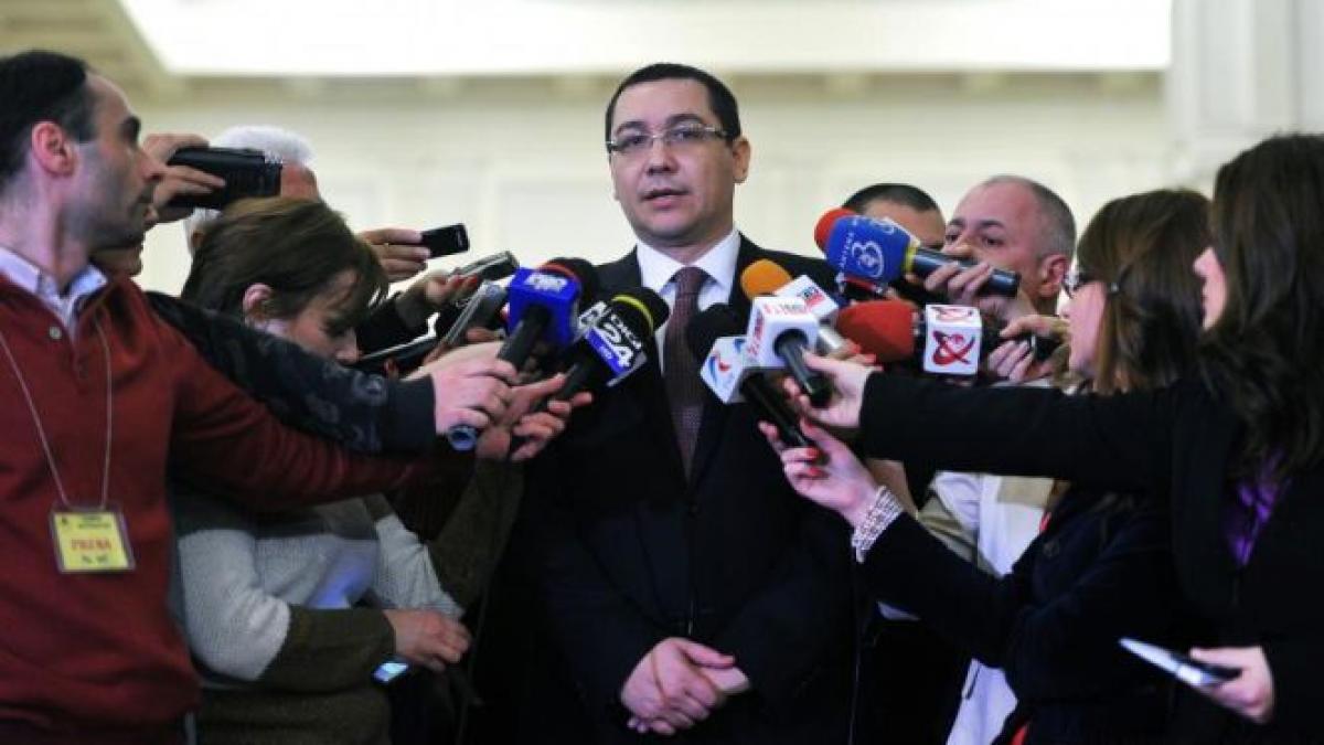 Miniştrii Guvernului Ponta 3 îşi preiau astăzi portofoliile 