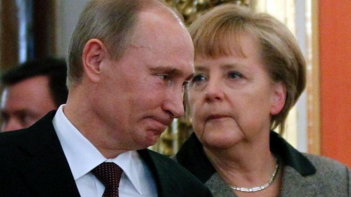 Angela Merkel i-a transmis lui Vladimir Putin că referendumul din Crimeea este &quot;ILEGAL&quot;