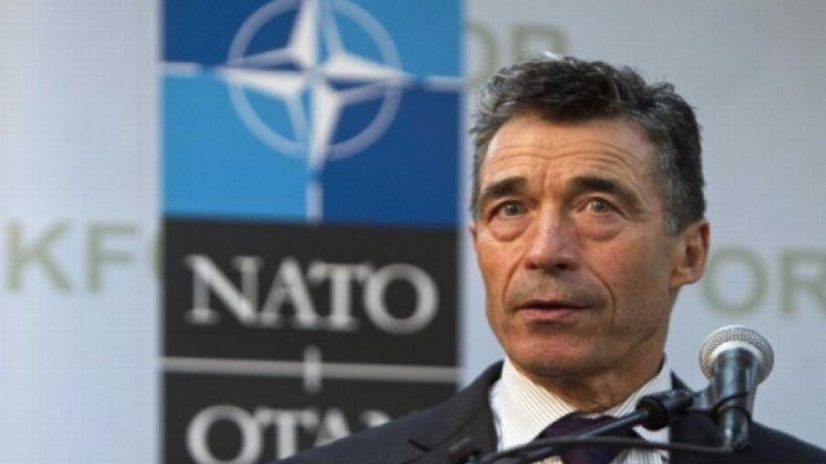 Rasmussen: NATO este de partea Ucrainei