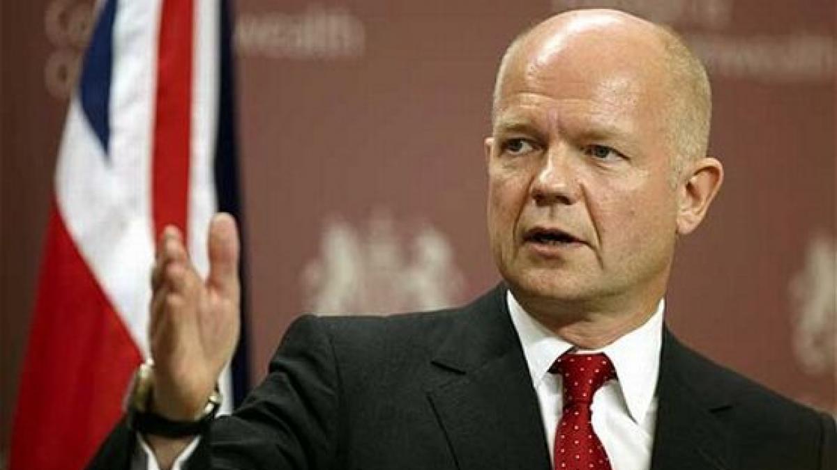 Referendumul din Crimeea este o &quot;farsă&quot;, apreciază William Hague