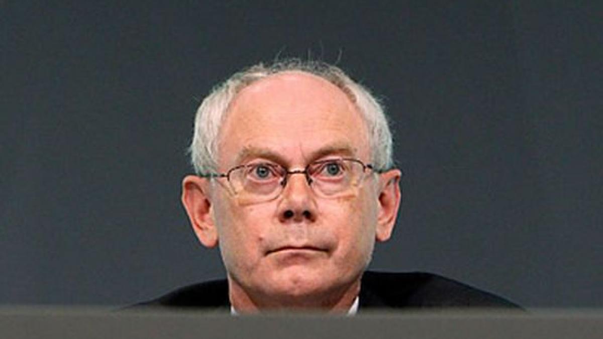 Van Rompuy şi-a anulat vizita la Moscova