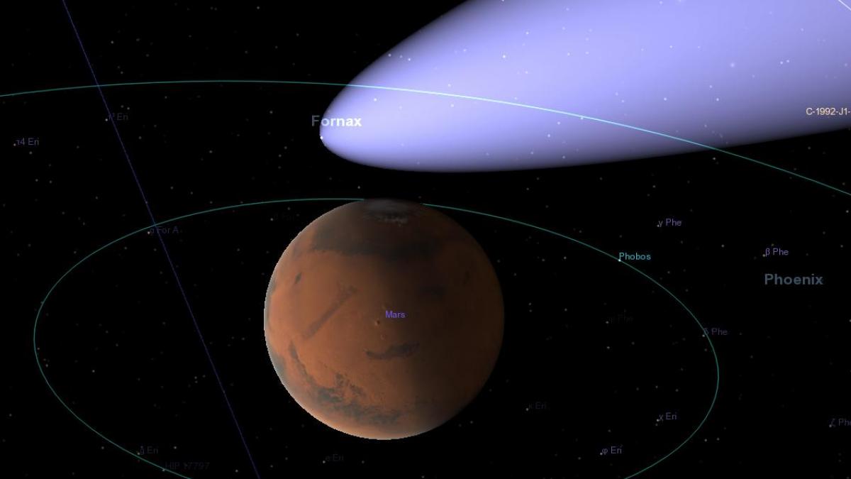 Cometa Siding Spring ar putea PUNE ÎN PERICOL mai multe sonde spaţiale