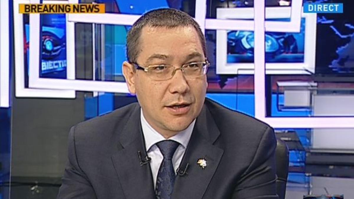 Subiectiv: Premierul Victor Ponta, despre necesitatea introducerii accizei la carburanţi