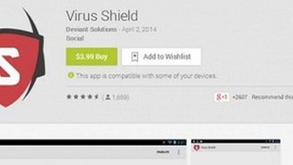 Unul dintre cei mai populari anti-virusi pentru Android s-a dovedit a fi o escrocherie