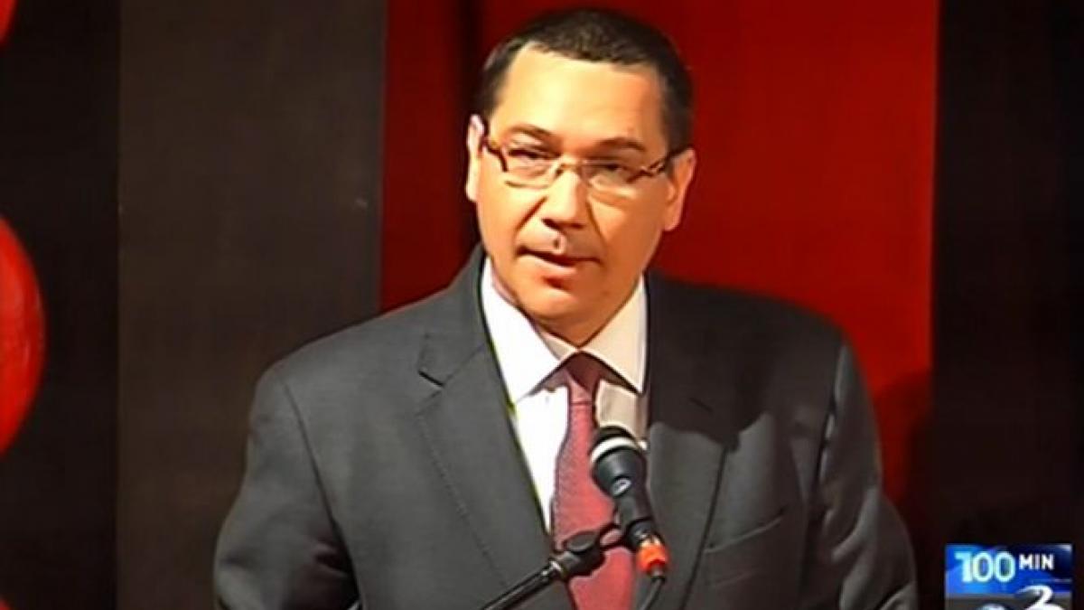 Victor Ponta: Dreptate se va face până la capăt în ziua în care pe poarta de la Cotroceni va ieşi Băsescu