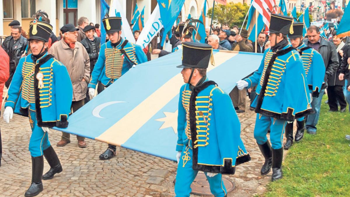 Steagul SECUIESC va fi ARBORAT în România. Totul este LEGAL