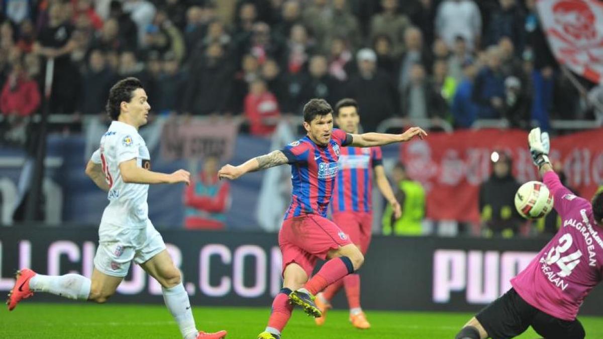 Steaua s-a calificat în finala Cupei României, după 1-1 cu Dinamo