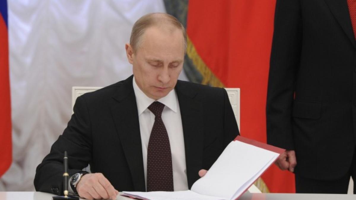 Anunţul făcut ACUM de Vladimir Putin. &quot;Am semnat DECRETUL&quot;