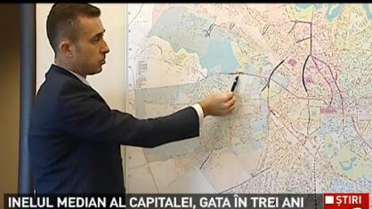 Inelul median al Capitalei, gata în trei ani