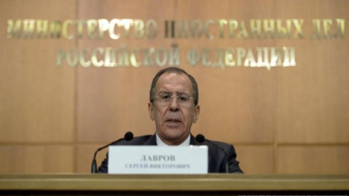 Lavrov: Kievul va trebui să răspundă în faţa justiţiei pentru crimele din estul Ucrainei