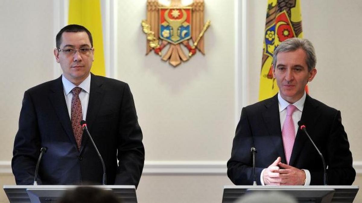 Ponta: Visul meu este ca în 2019, când vom avea preşedinţia UE, la masă să stea şi R. Moldova