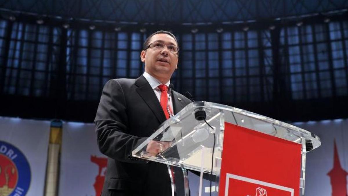 REACŢIA lui Victor Ponta în urma demersului iniţiat de UNPR