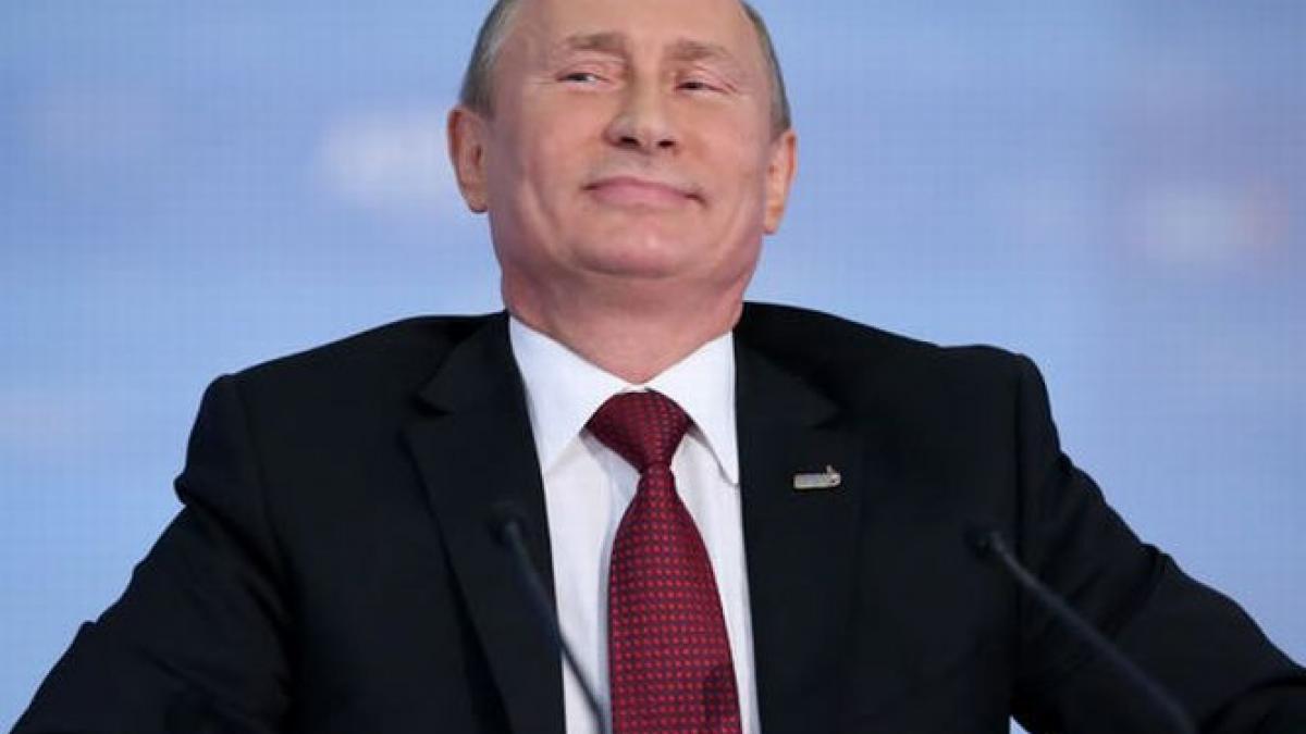 Vladimir Putin, prima vizită în Crimeea după alipirea penisulei la Rusia