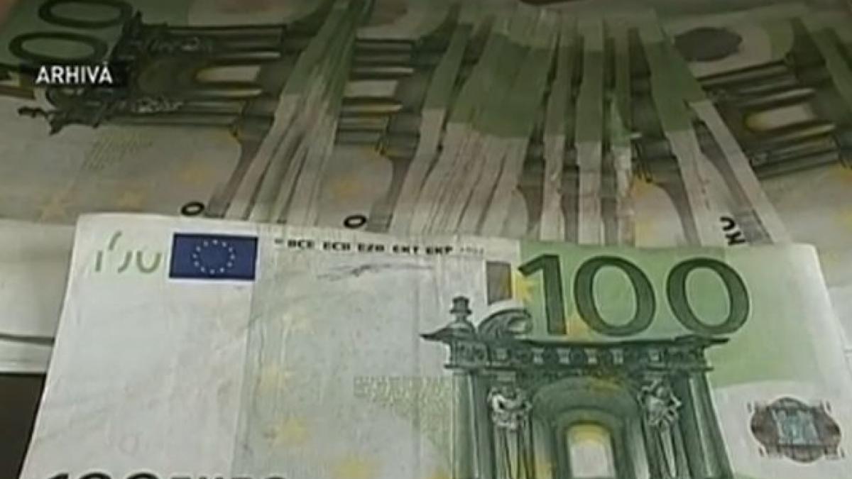 Euro, la cel mai scăzut nivel din ultimele şase luni