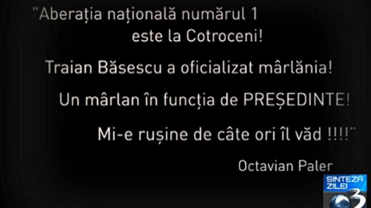 Ce spunea Octavian Paler despre preşedintele României. „Eu îl consider pe Traian Băsescu un impostor” 