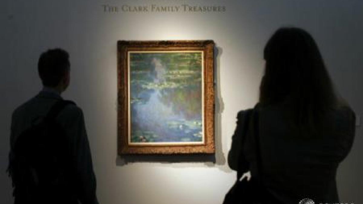 Un tablou de Monet s-a vândut cu 27 milioane de dolari la o licitație în New York