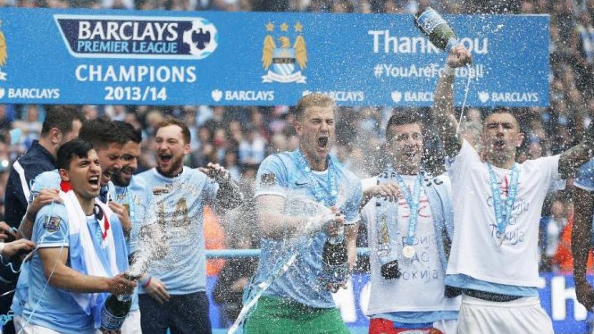 Manchester City, campioana Angliei pentru a doua oară în ultimii trei ani