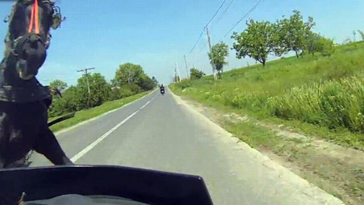 Cum a reuşit o româncă să evite un accident tragic 