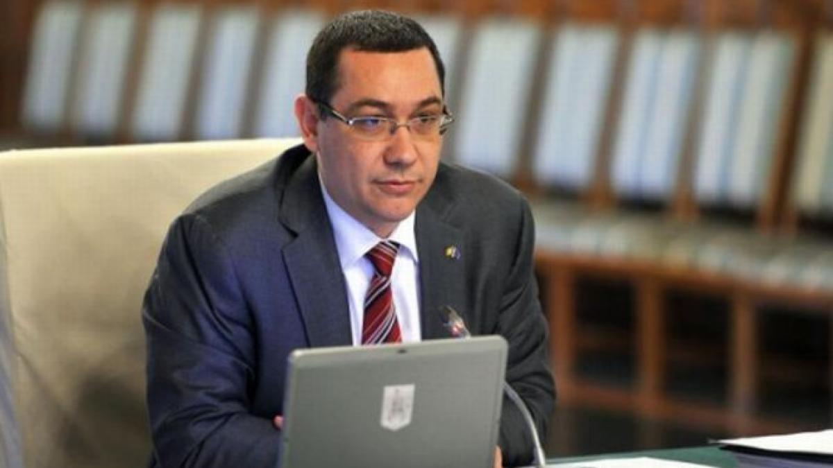 Ponta: Aş vrea ca, după 26 mai, să guvernăm aşa cum ne-au votat oamenii: USL