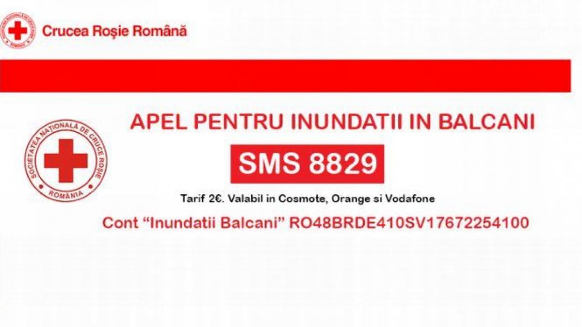 Apel umanitar pentru inundaţii în Balcani. Cum poţi ajuta şi tu