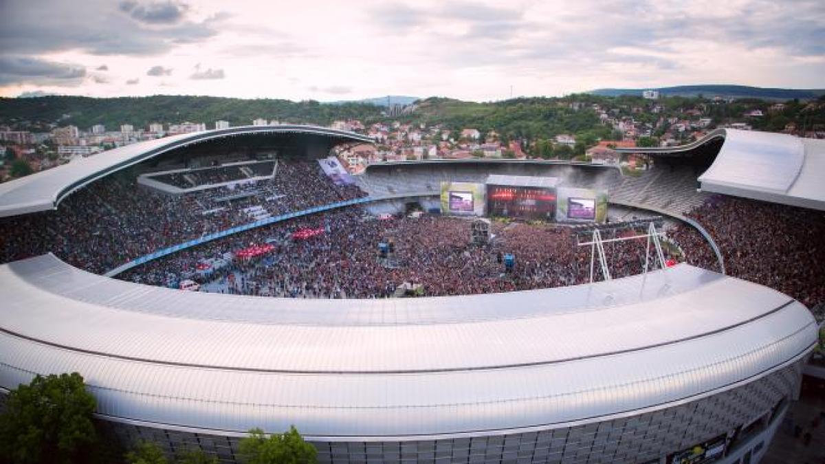 Forza ZU a umplut Cluj Arena