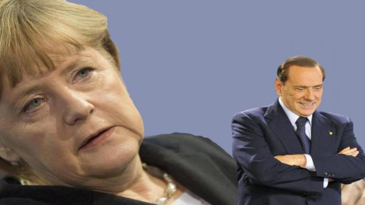 Berlusconi neagă că ar fi numit-o &quot;vacă grasă&quot; pe Angela Merkel