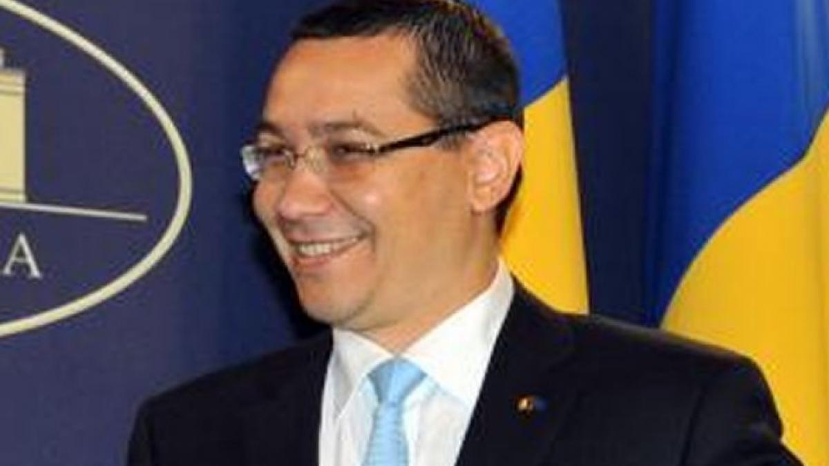 Victor Ponta: Îi urez preşedintelui Băsescu să se bucure de cele două Elene. Nu mi-e clar pe care o iubeşte mai tare