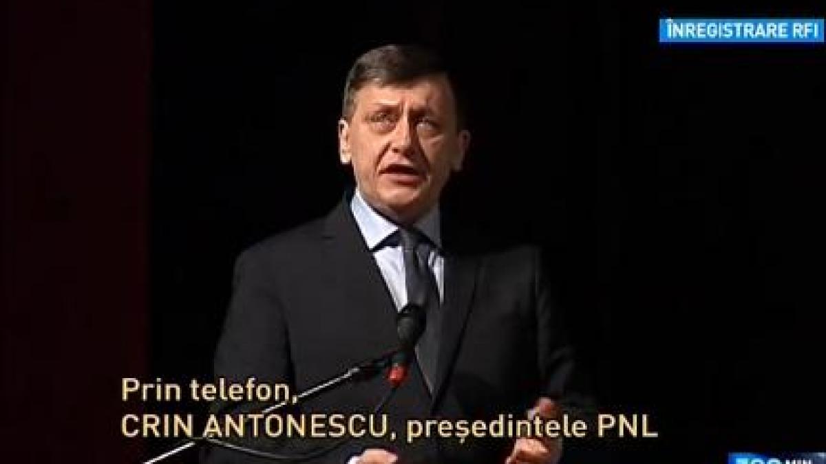 Crin Antonescu: PNL nu se întoarce ca anexă a PSD