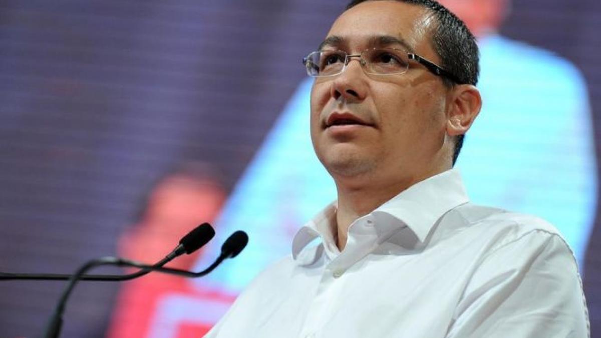 Ponta vrea să SCHIMBE legea alegerilor: E o anomalie ca preşedintele să se implice în campanie