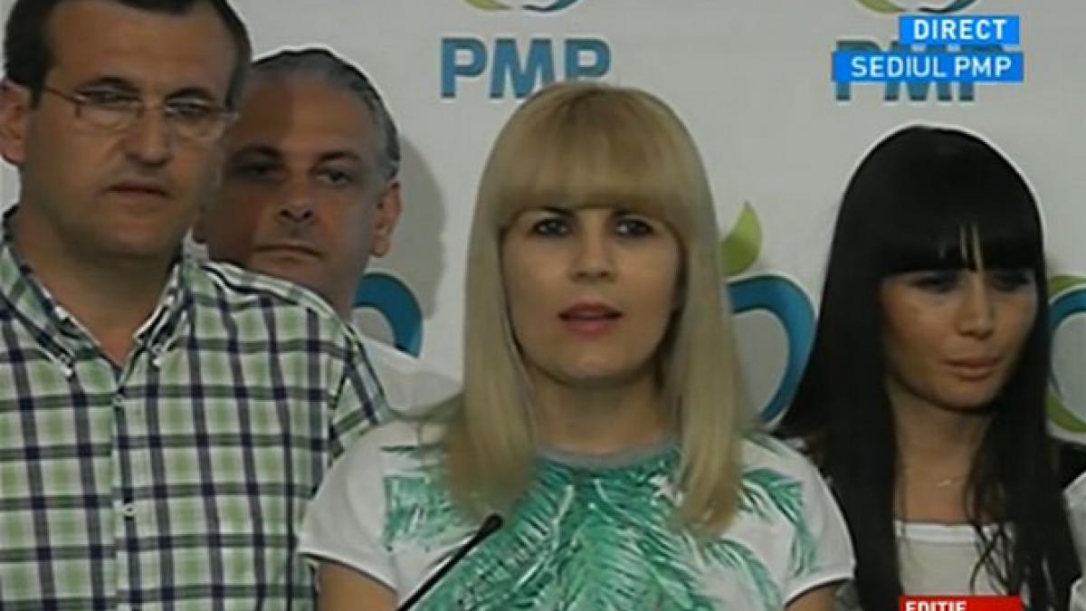 Elena Udrea: Facem apel la unirea opoziţiei