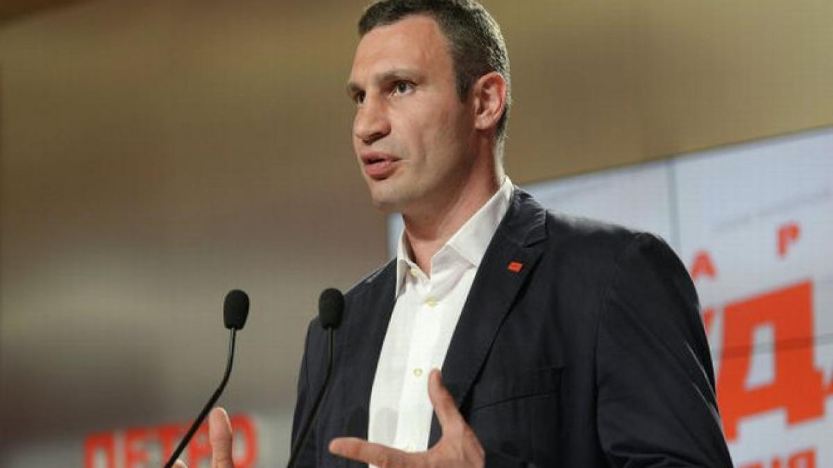 Cu 56% din sufragii, Vitali Klitschko este noul primar al Kievului