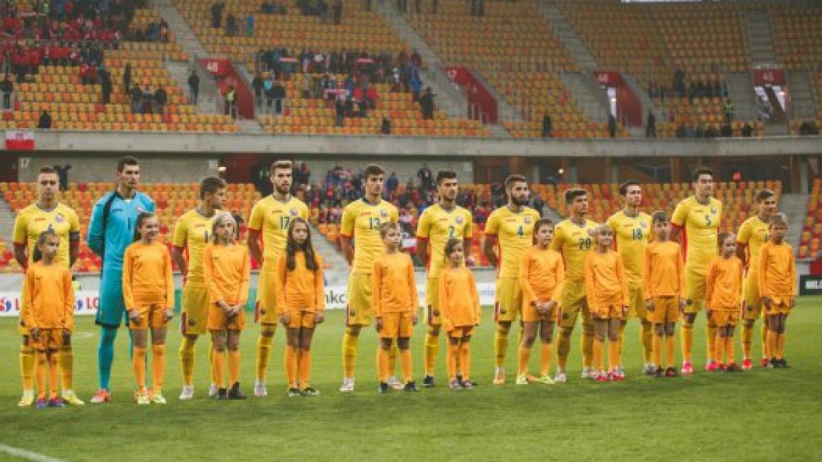 Imagini şocante în partida Ţara Galilor - România U21. Şuturi contra fault - FOTO