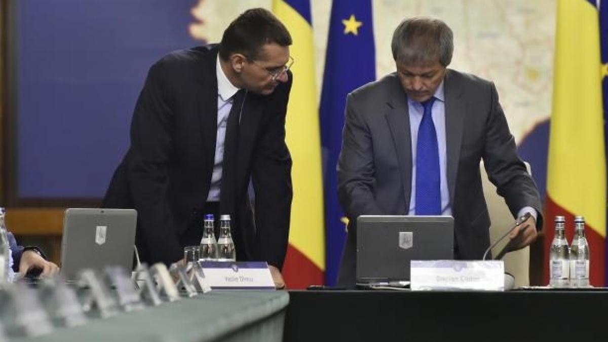 Dacian Cioloş despre Tobă: Este cel mai bine şi pentru dânsul şi pentru Guvern să plece 