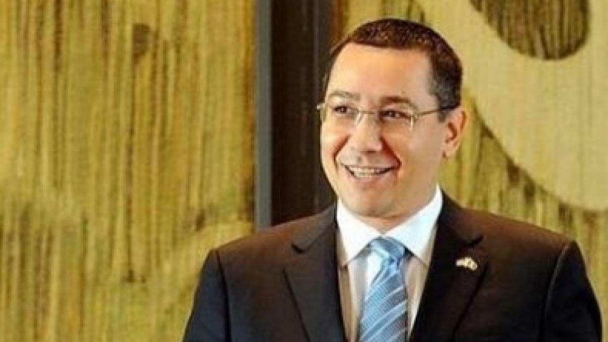 Victor Ponta, primul indiciu despre viitorul premier al României