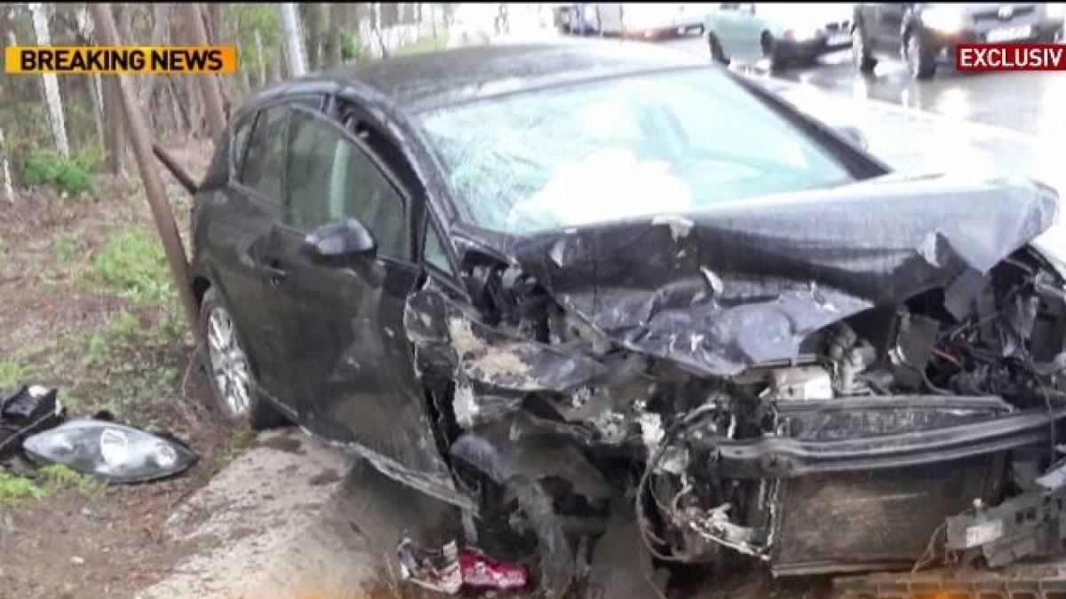 Primele imagini de la accidentul fostei judecătoare Geanina Terceanu