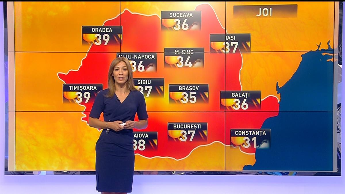 Prognoza meteo. Vremea se menţine caniculară în mai toată ţara