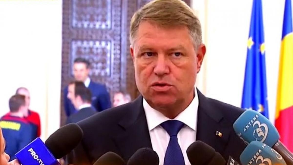 Klaus Iohannis: Ministrul Toader confundă funcția pe care o deține cu cea de profesor universitar. Abordarea sa, inadecvată