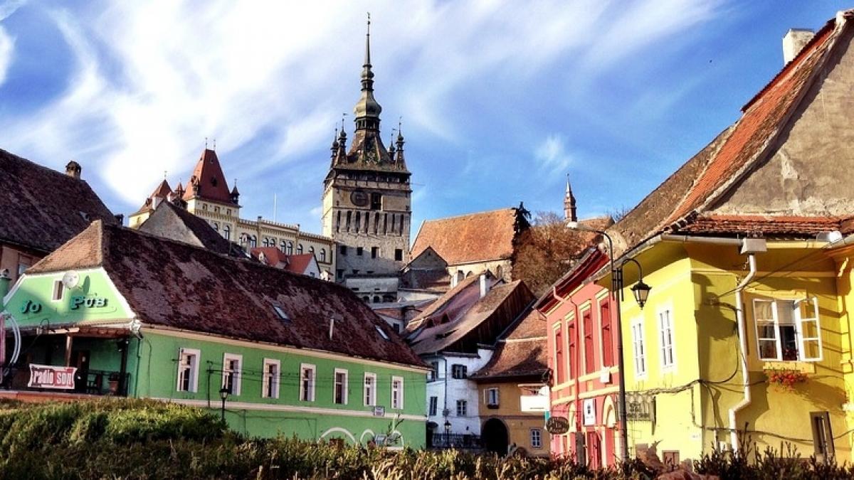 Comoara României. Care este cel mai frumos oraş medieval din ţară - VIDEO