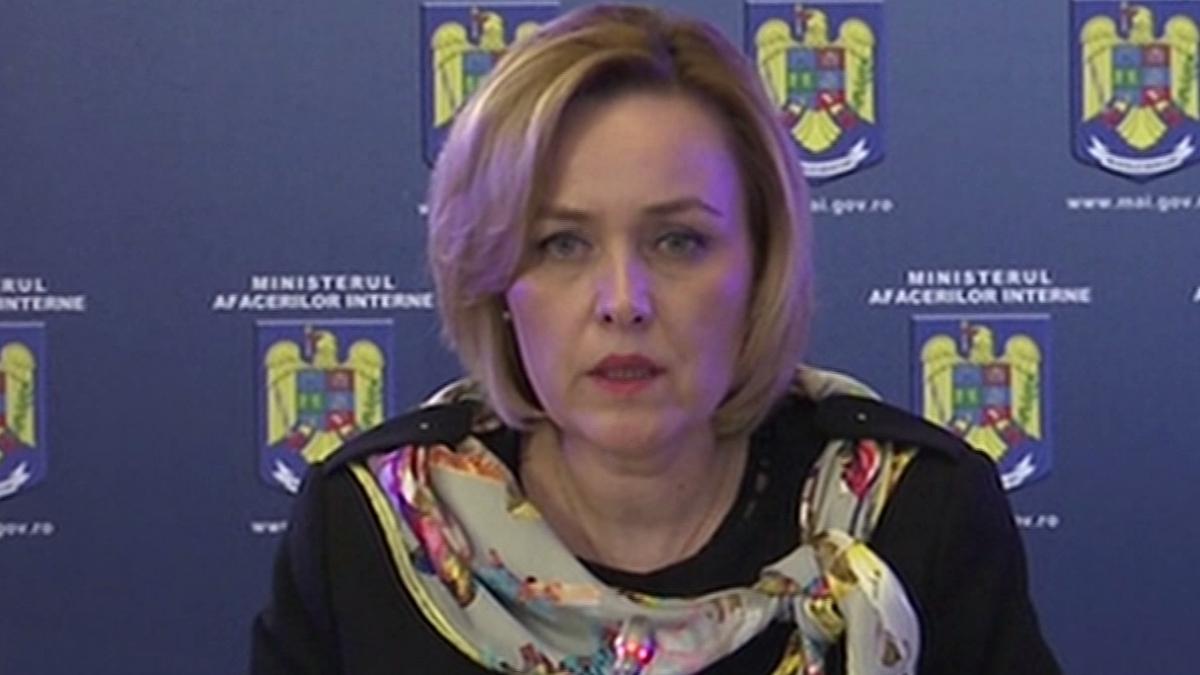 Comandament de iarnă la MAI. Carmen Dan: Urmează o perioadă cu ger intens 