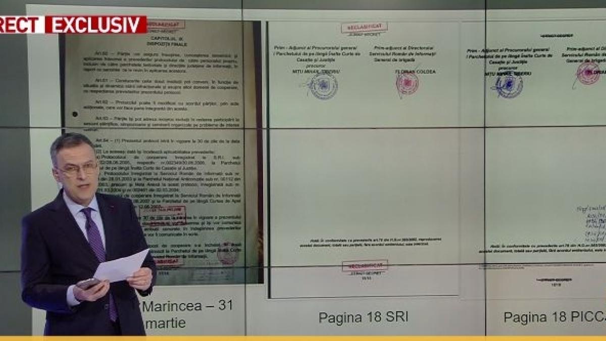 Scandal uriaș în jurul protocoalelor SRI-Parchete: Diferențe între semnături