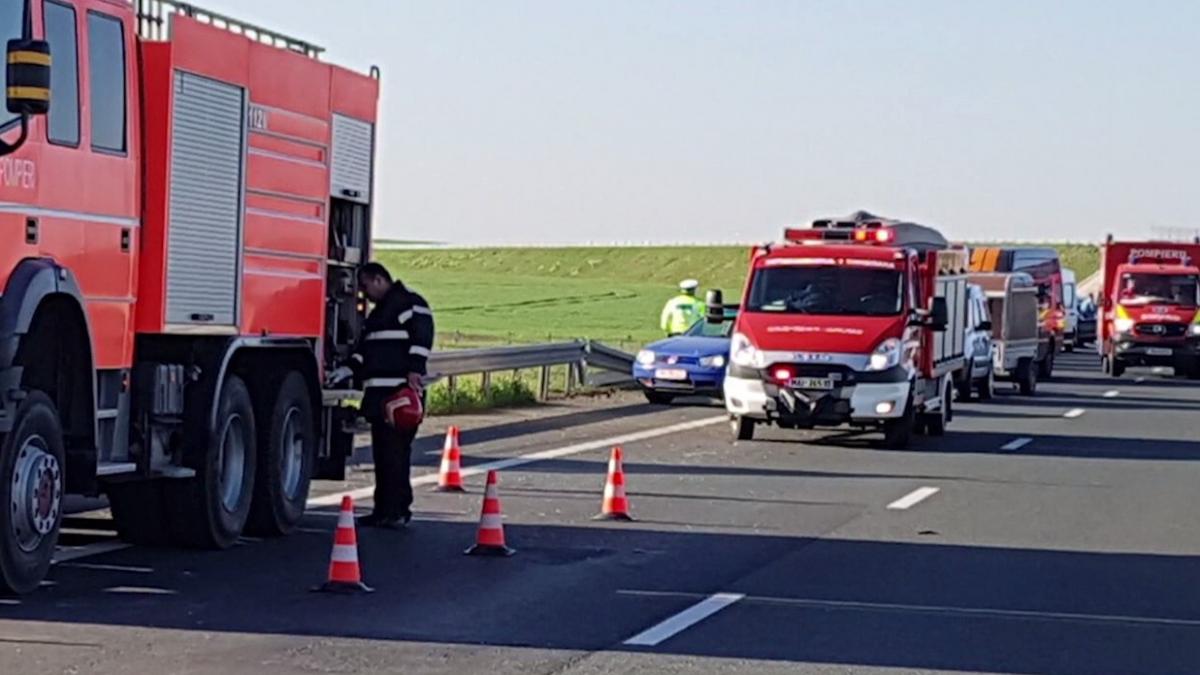 Noi detalii despre accidentul de pe Autostrada Timişoara - Arad. Cine era tânărul care și-a pierdut viața