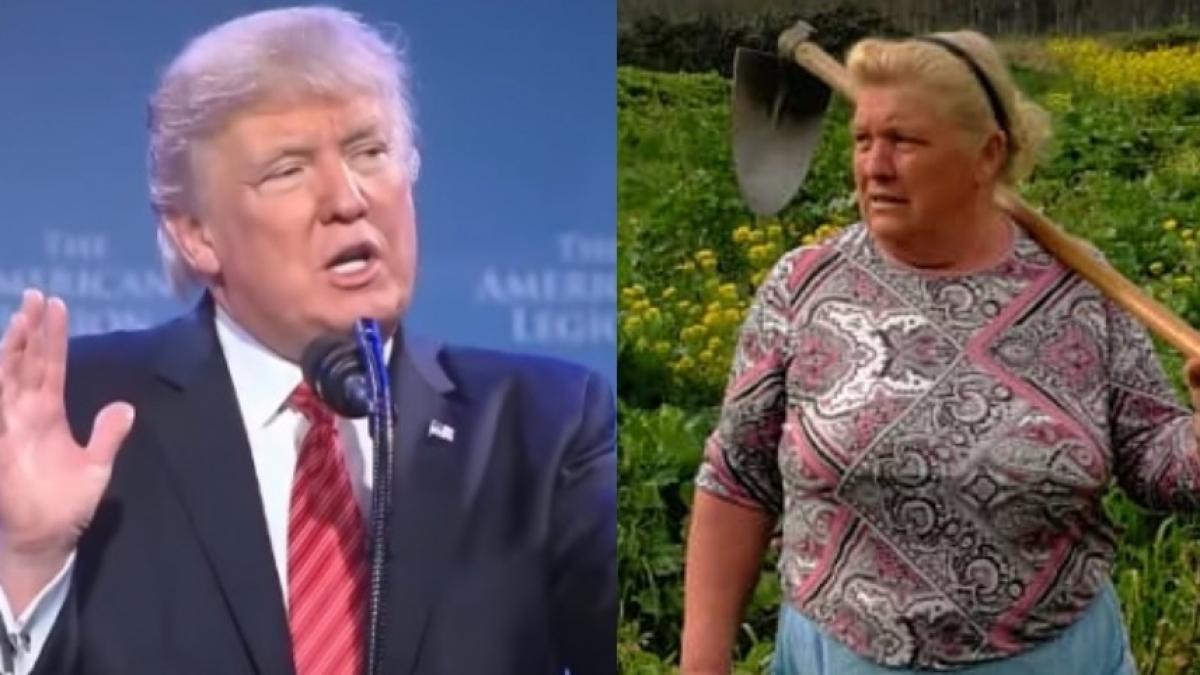 Cum arată femeia care seamănă izbitor cu Donald Trump 