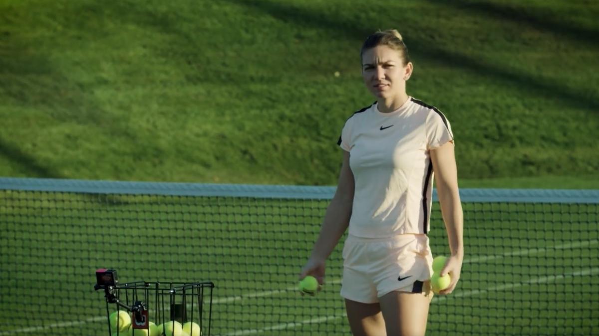 Simona Halep și antrenorul său au făcut schimb de roluri - VIDEO