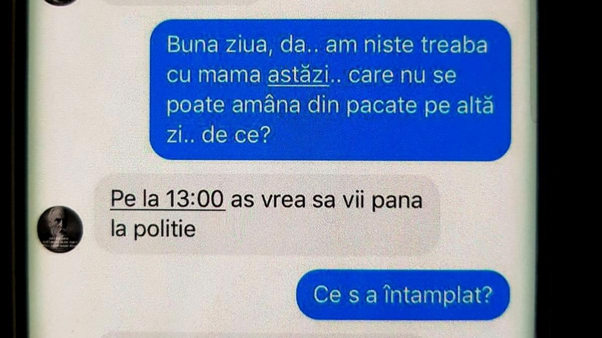 „O să fii condamnată cu închisoare!” Povestea tinerei care a fost amenințată de un polițist din Vaslui, într-un mesaj privat pe Facebook 