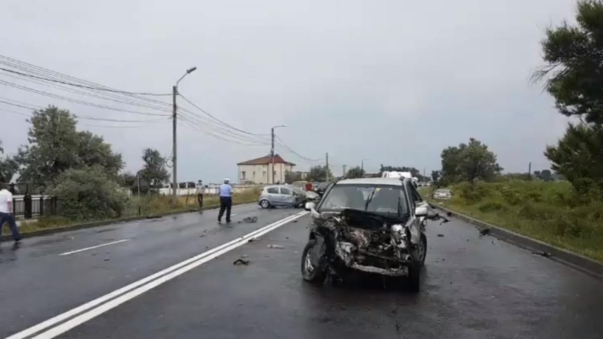 Accident grav în Constanța! Sunt mai multe victime - VIDEO